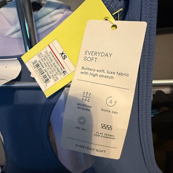 All in Motion EDS Rib Racerback Tank Blue (Periwinkle) ~XS |NWT - Picture 2 of 4